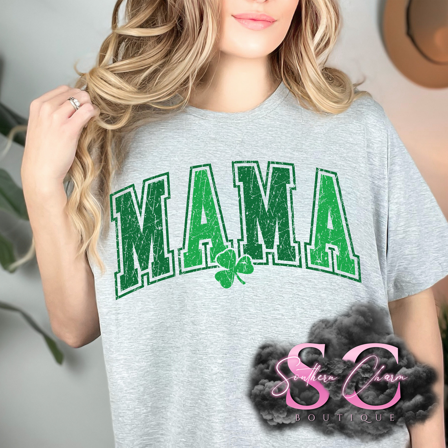 MAMA CLOVER (Ash Tee)