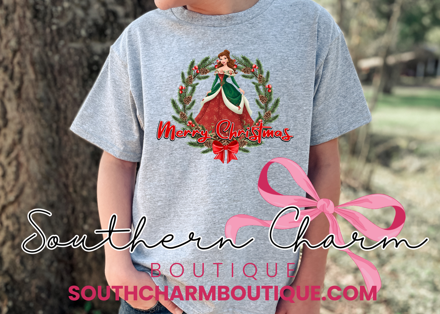 Belle Christmas Tee (Youth)
