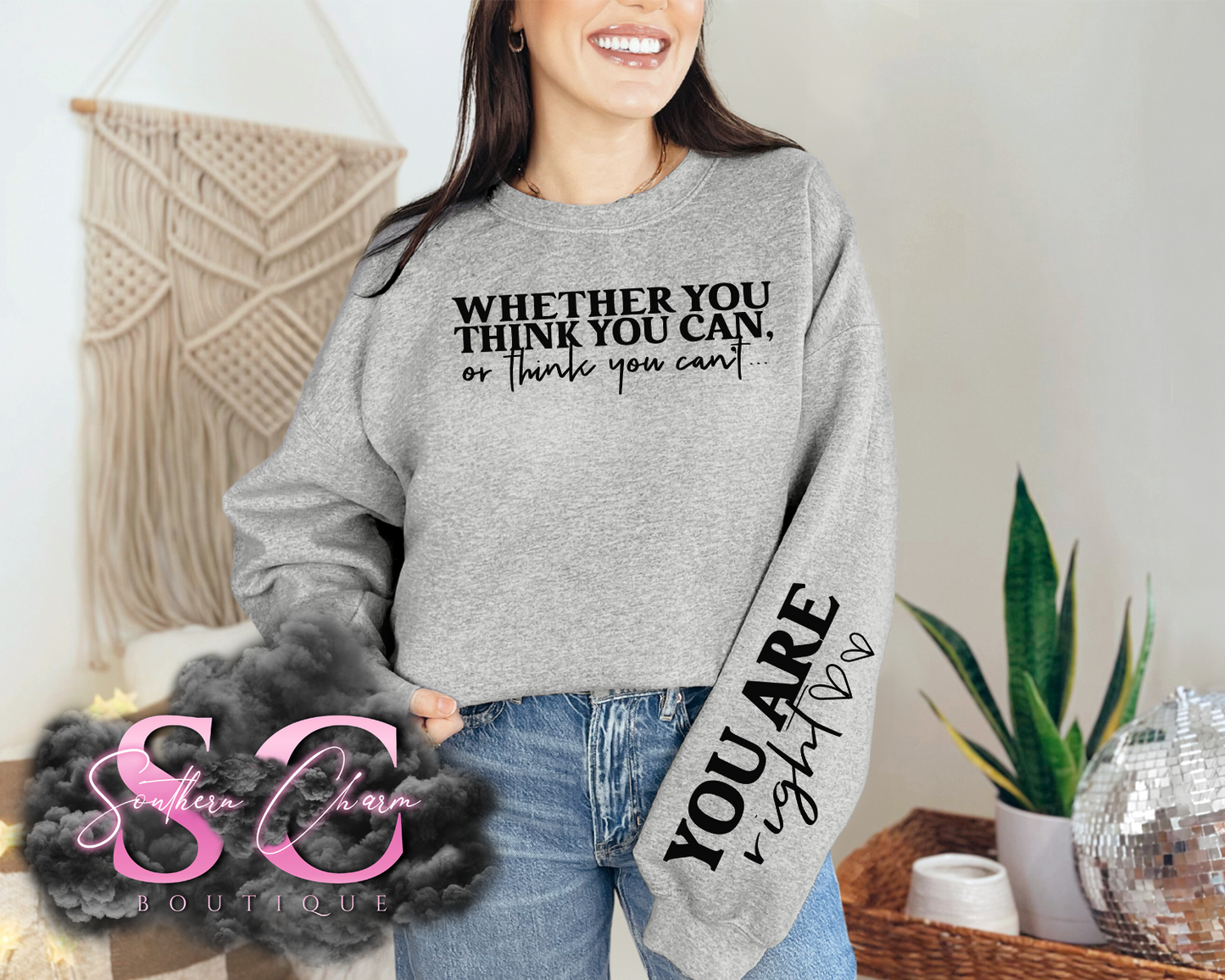 WHENEVER YOU THINK YOU CAN (CREW)