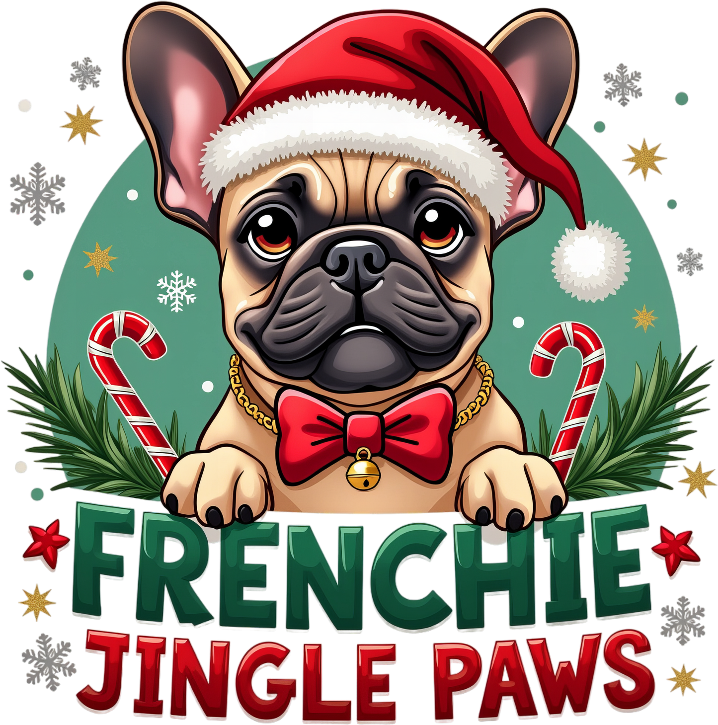 Frenchie Jingle Paws