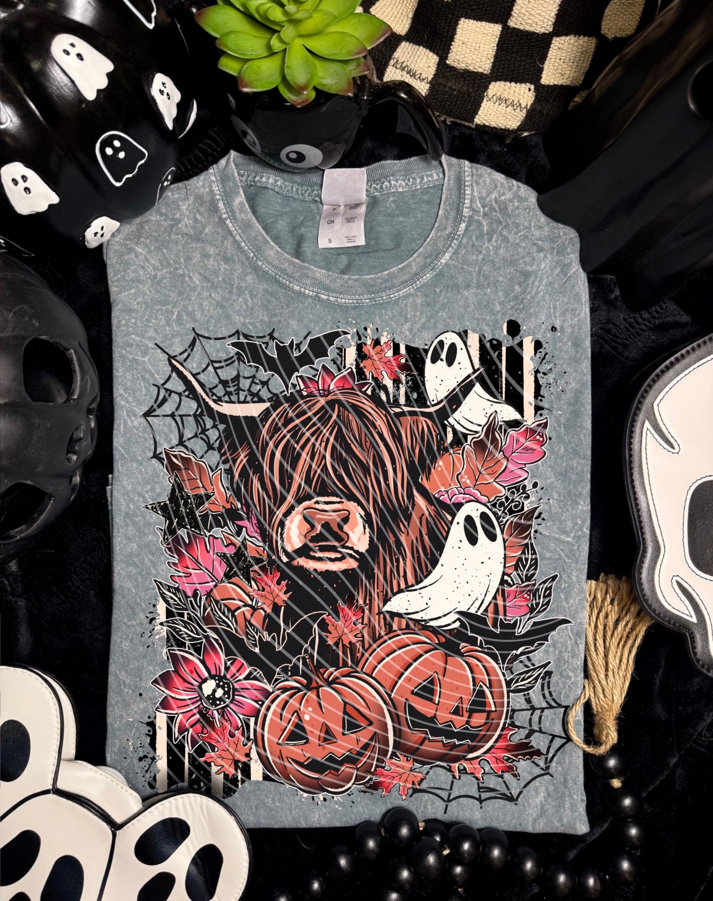 Halloween Highland Cow