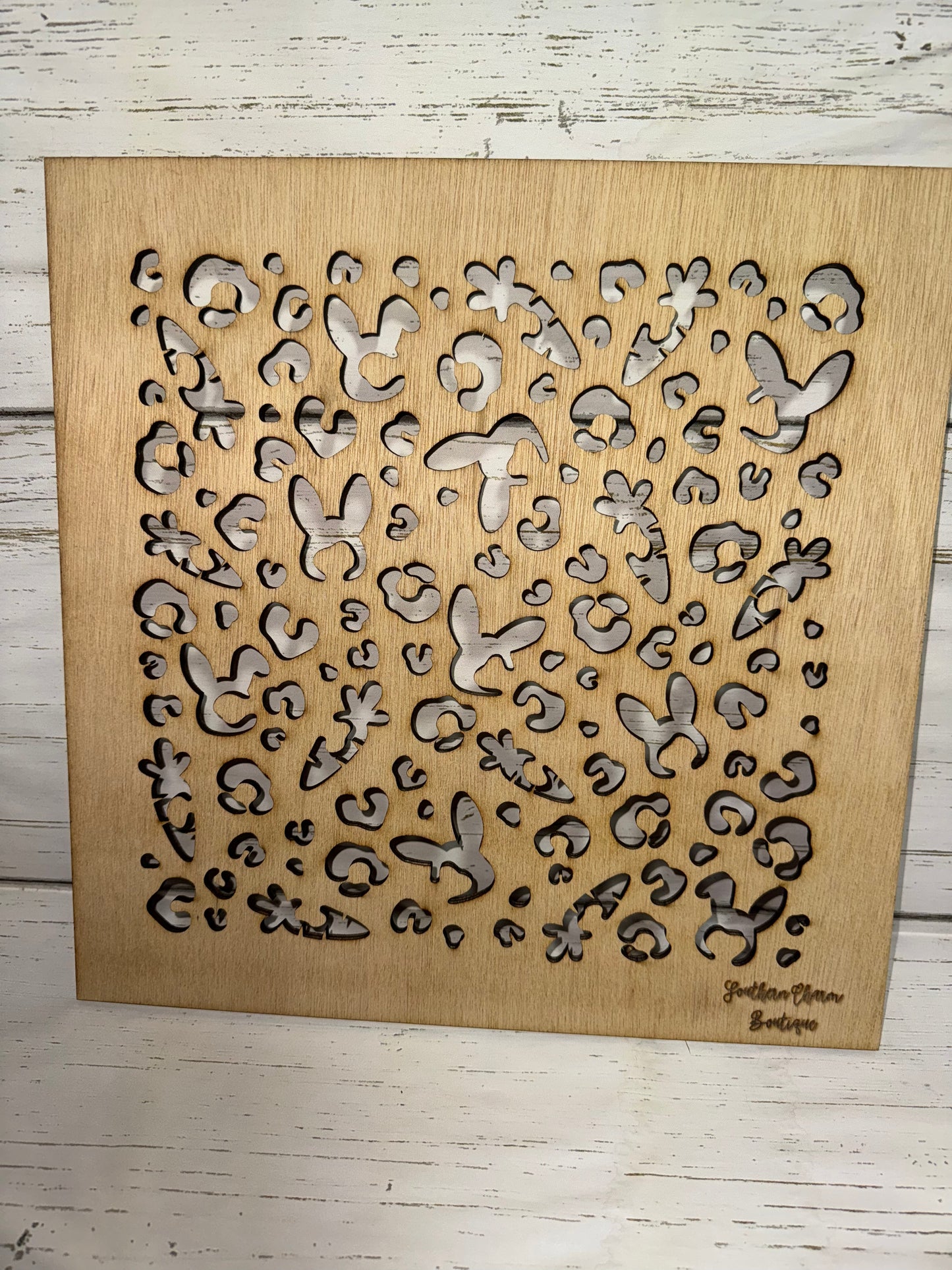 Bunny/Leopard Stencil