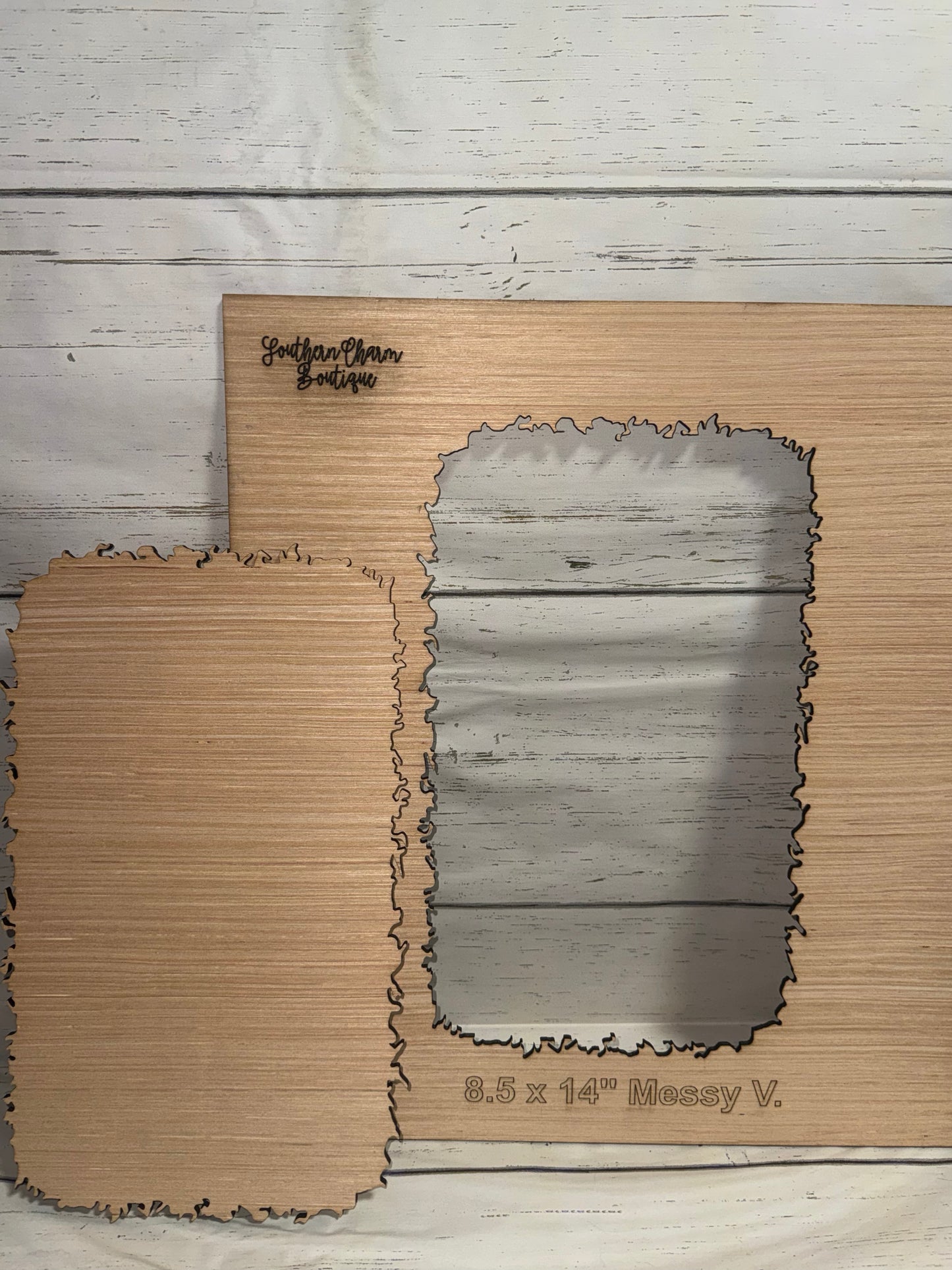 8.5"x14" Messy Vertical