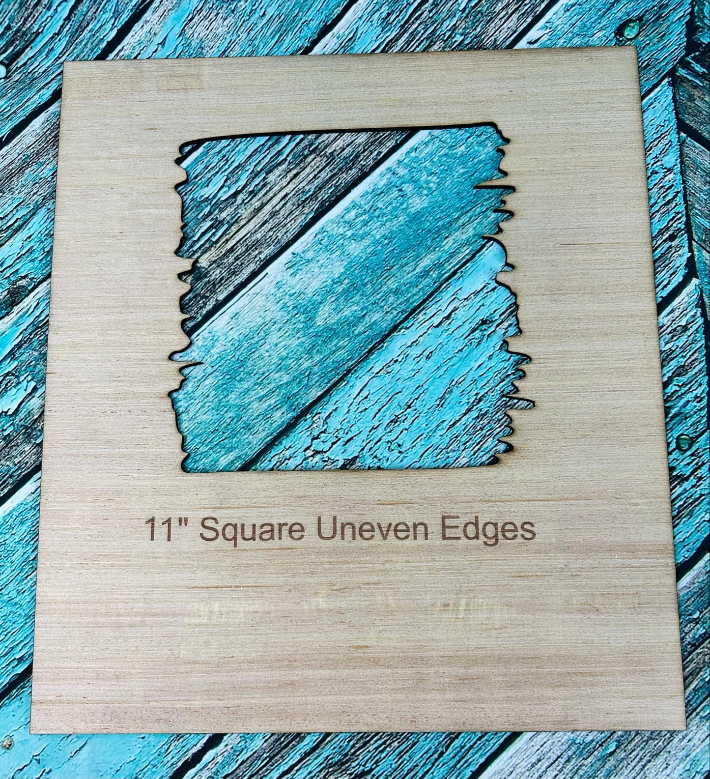 11" Uneven Square