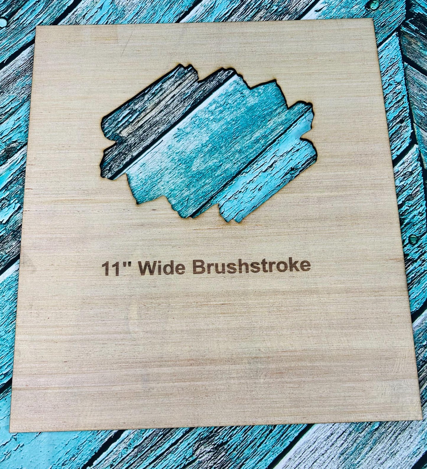 11" Brushstroke