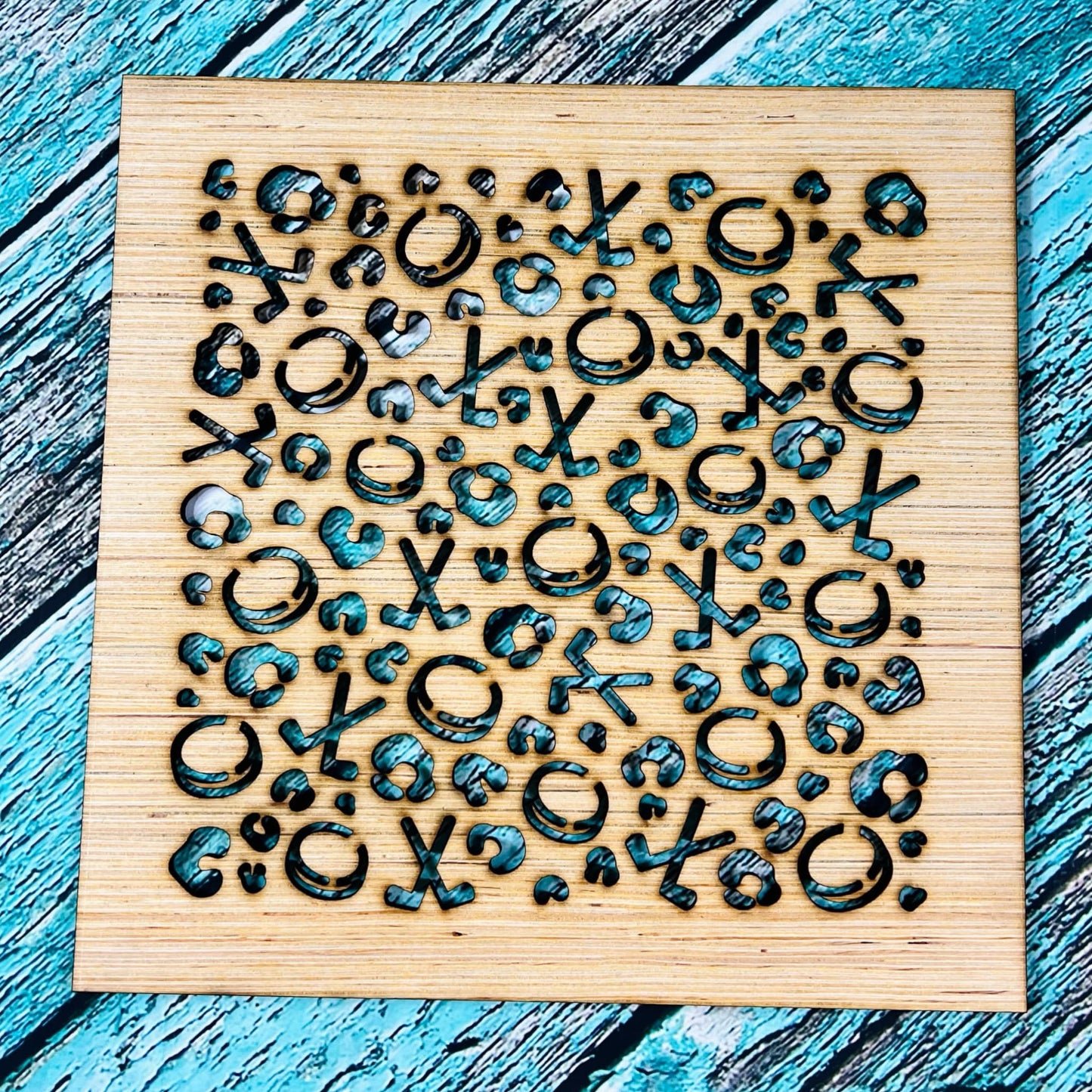 Hockey/Leopard Stencil