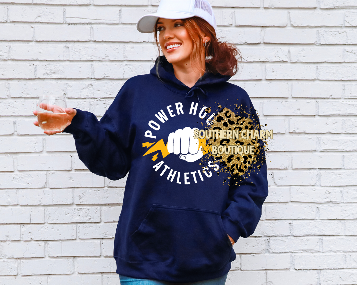 Power House Fist Logo Hoodie