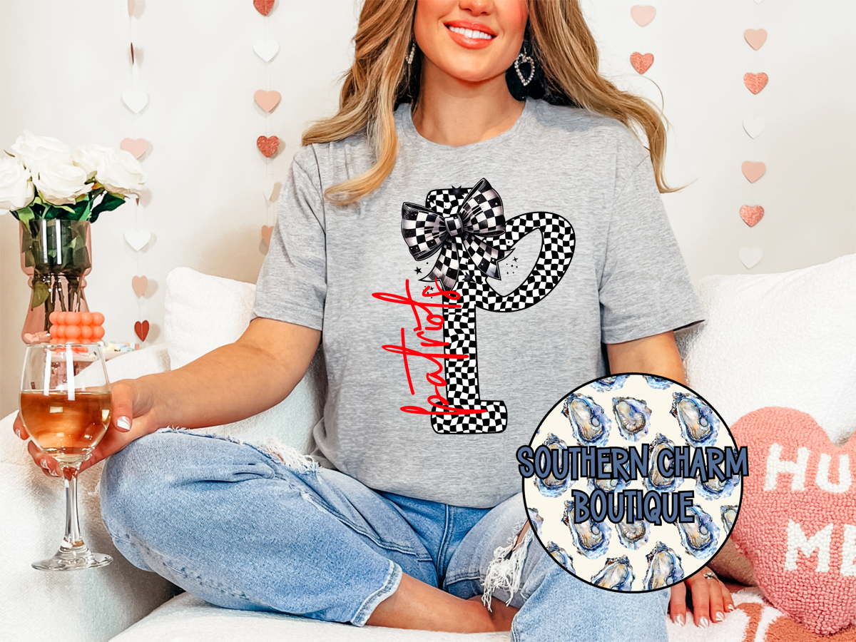 Patriots Checkered Coquette