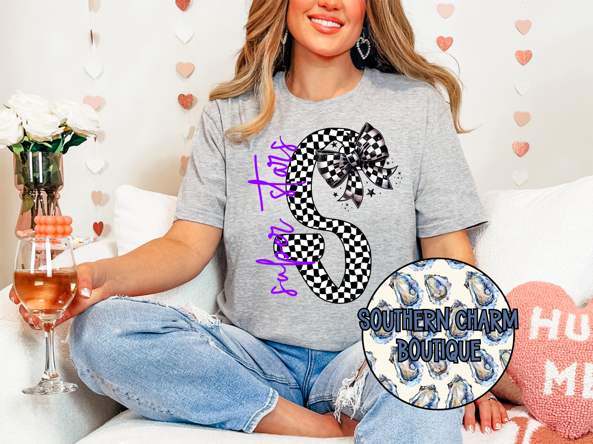 Super Stars Checkered Coquette