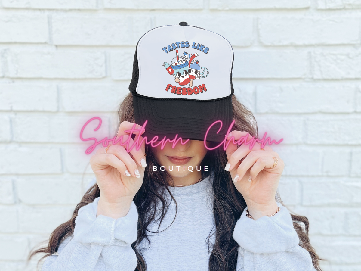 Tastes Like Freedom Faux Hat Patch