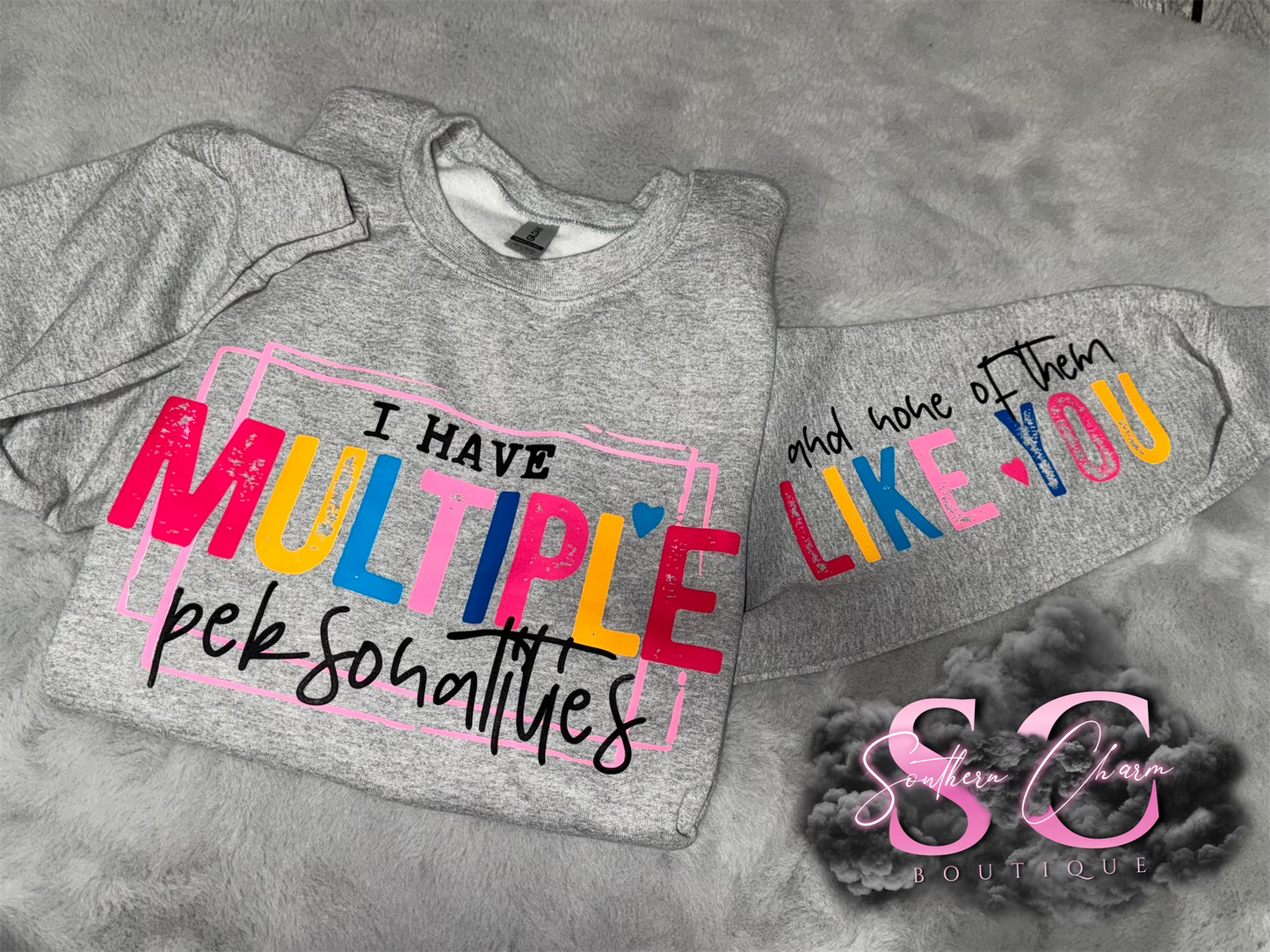 Multiple Personalities Crewneck (Adult Large)