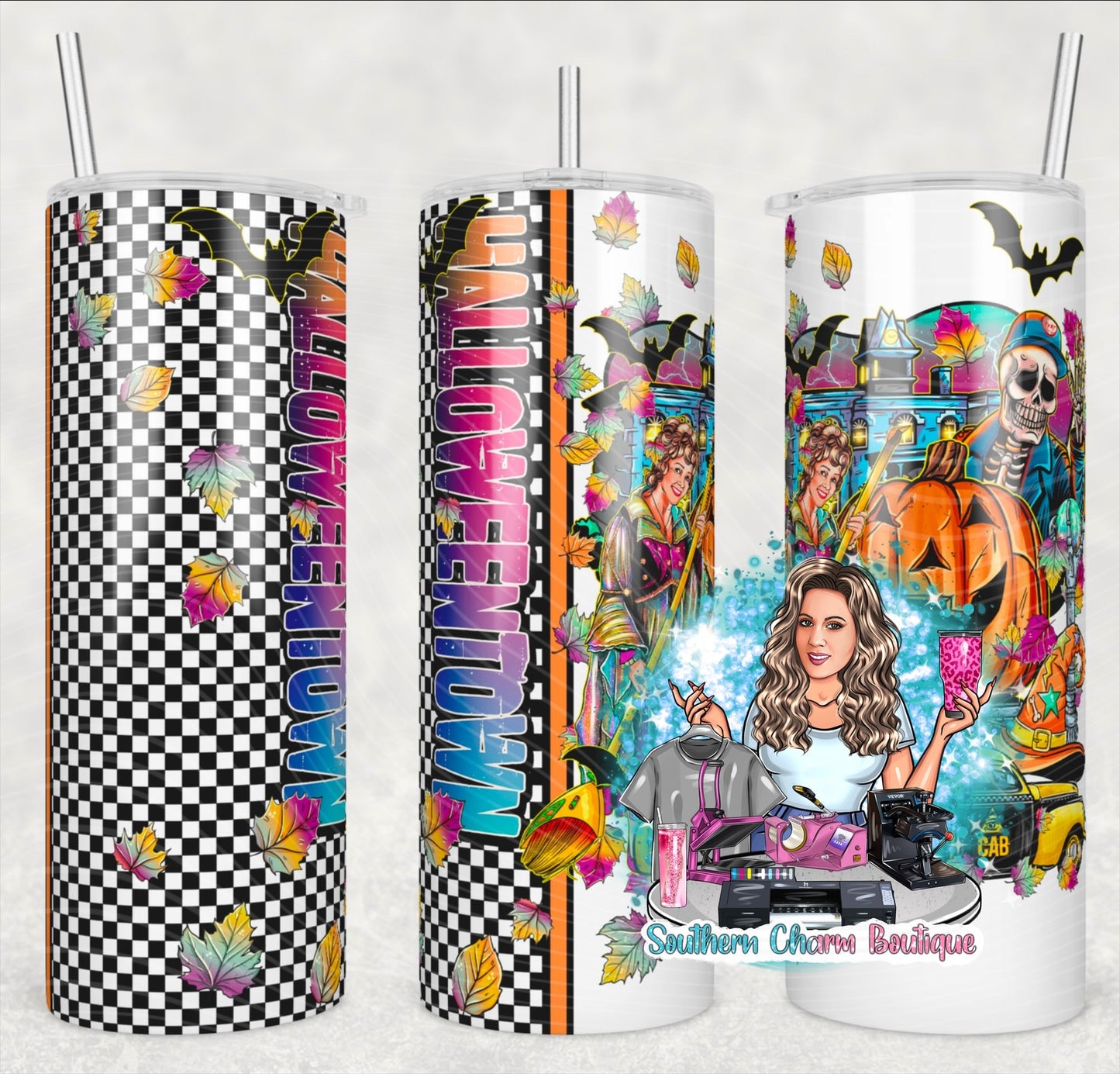Halloween Town Tumbler