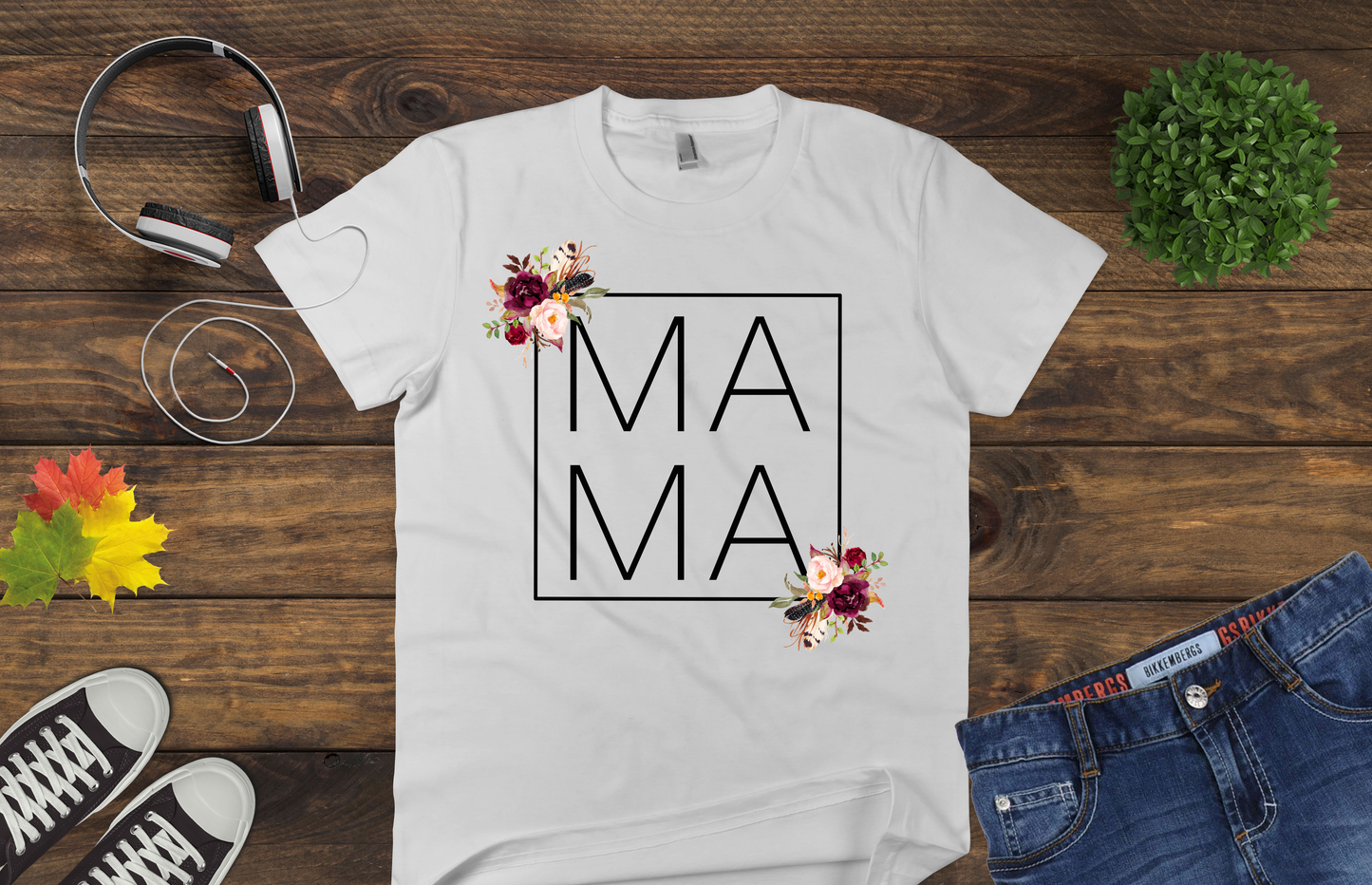 MAMA Flowers Tee