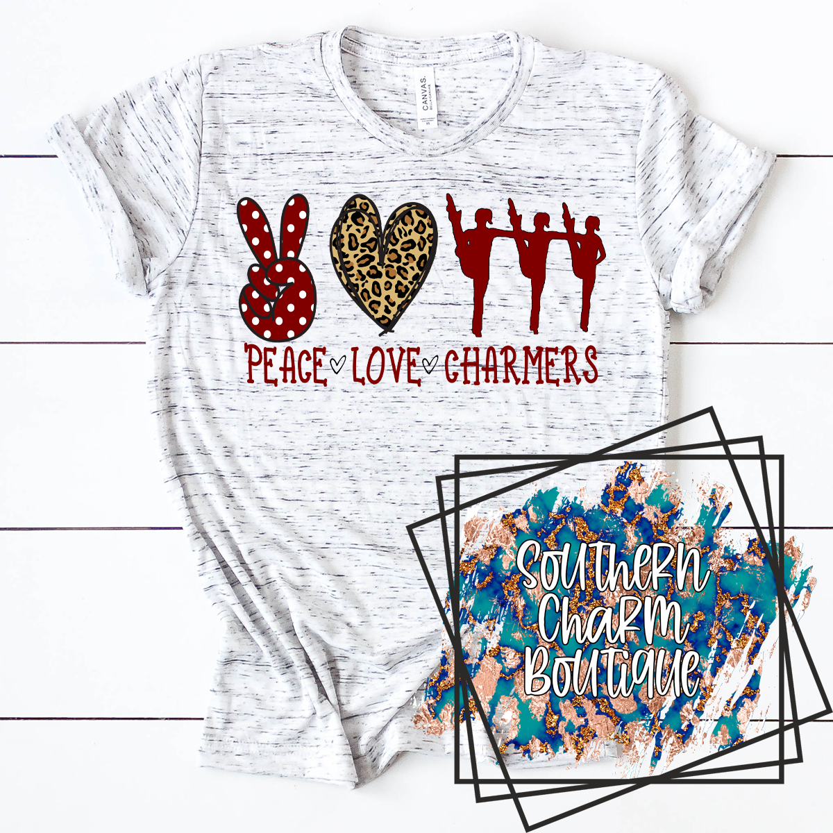CHS CHARMERS MARBLE TEE