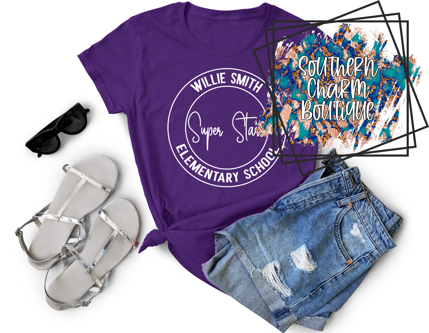 WSE Super Stars Adult Tee