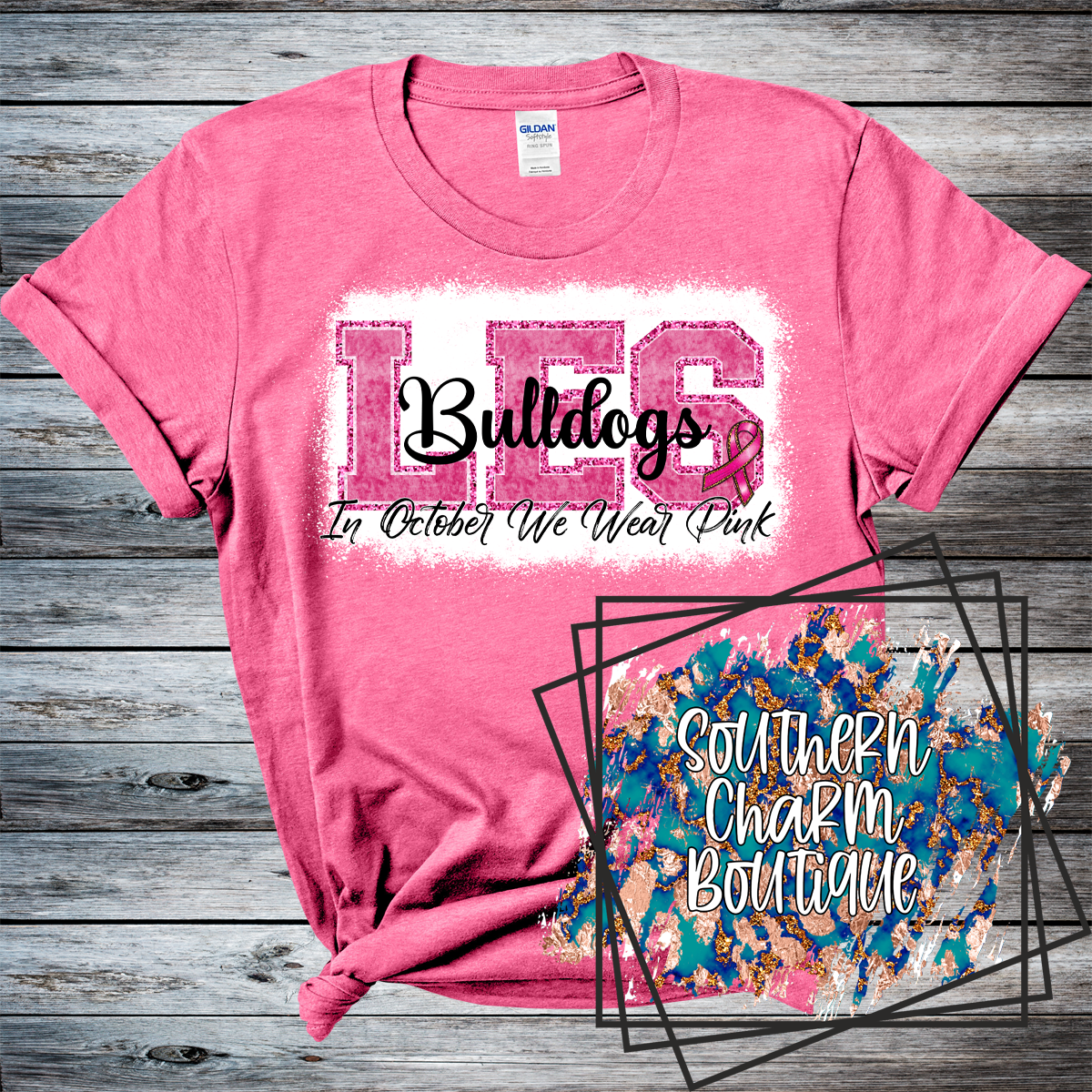 LES Breast Cancer Adult Tee