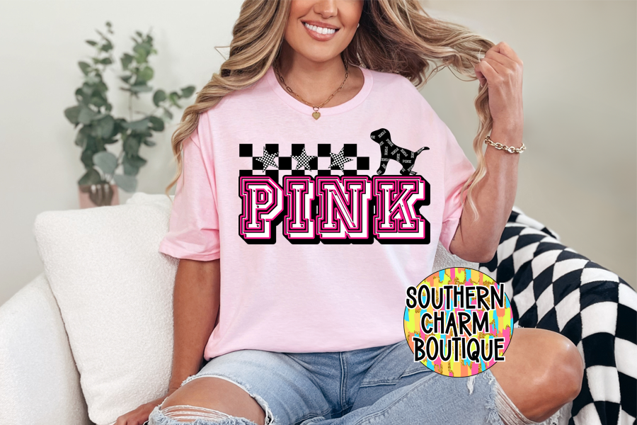 CHECKERED & PINK