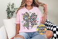 Checkered Peep Bow