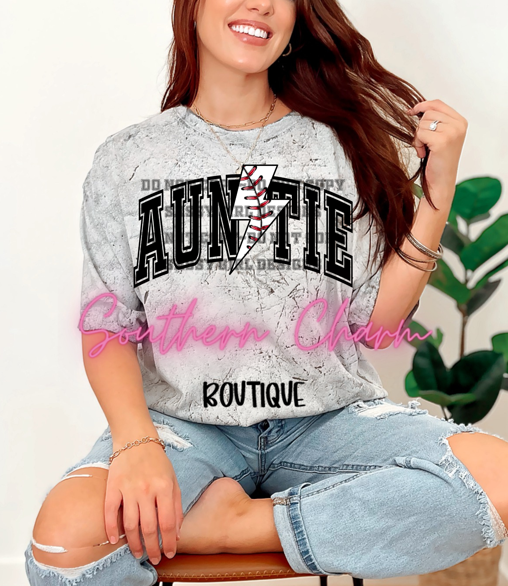 AUNTIE BASEBALL BOLT