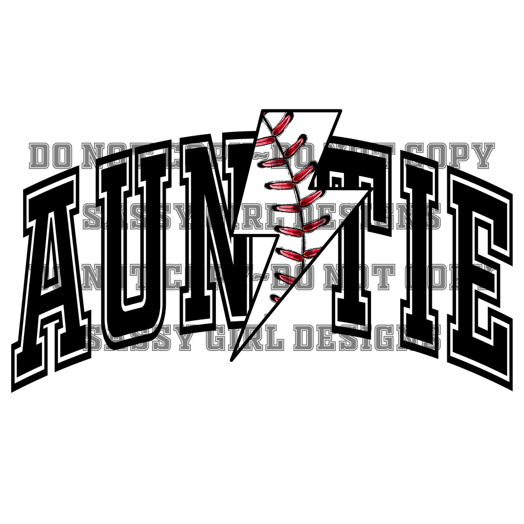 AUNTIE BASEBALL BOLT