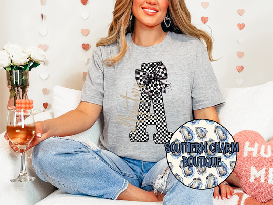 Alligators Checkered Coquette