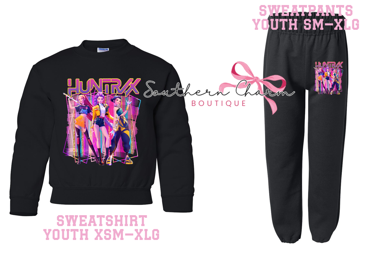 K-Pop Black Outfit (Design Two)