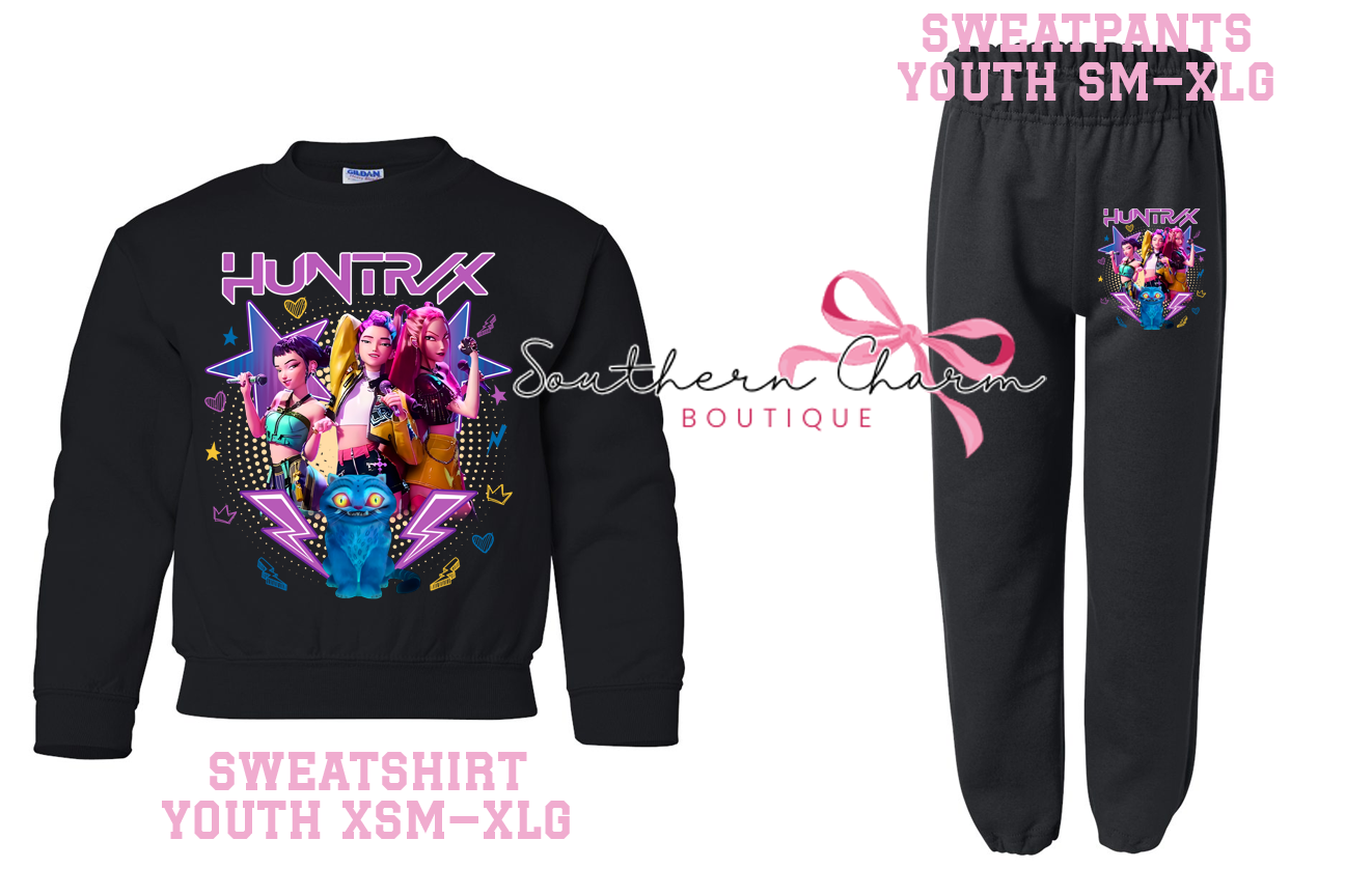K-Pop Black Outfit (Design One)