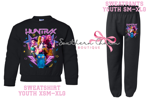 K-Pop Black Outfit (Design One)