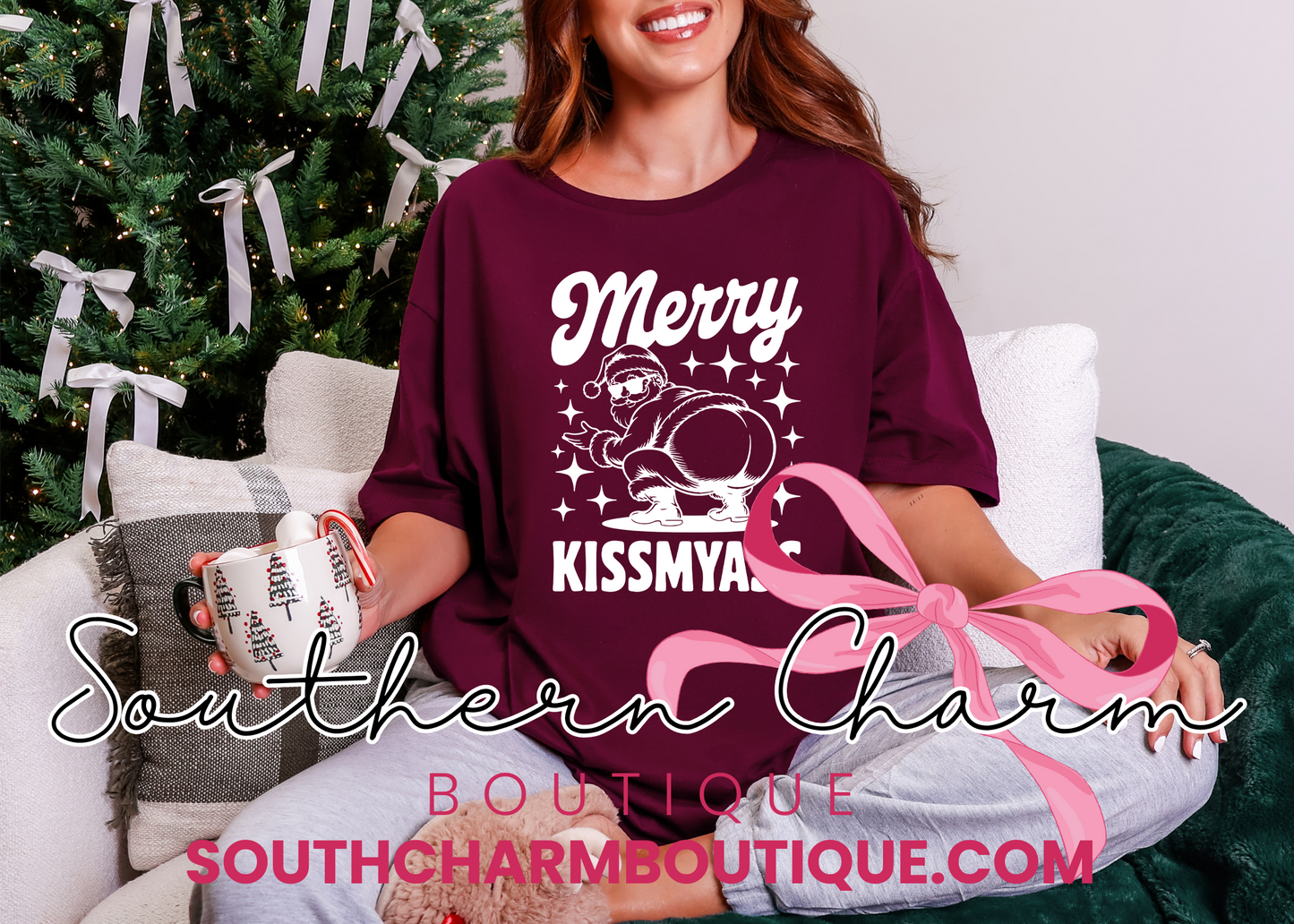 Merry KISSMYASS Tee (Adult)