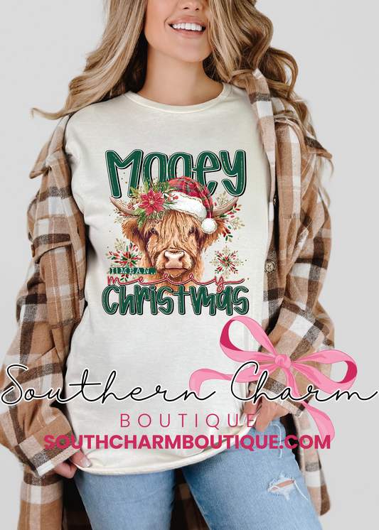 Mooey Christmas Tee (Adult)