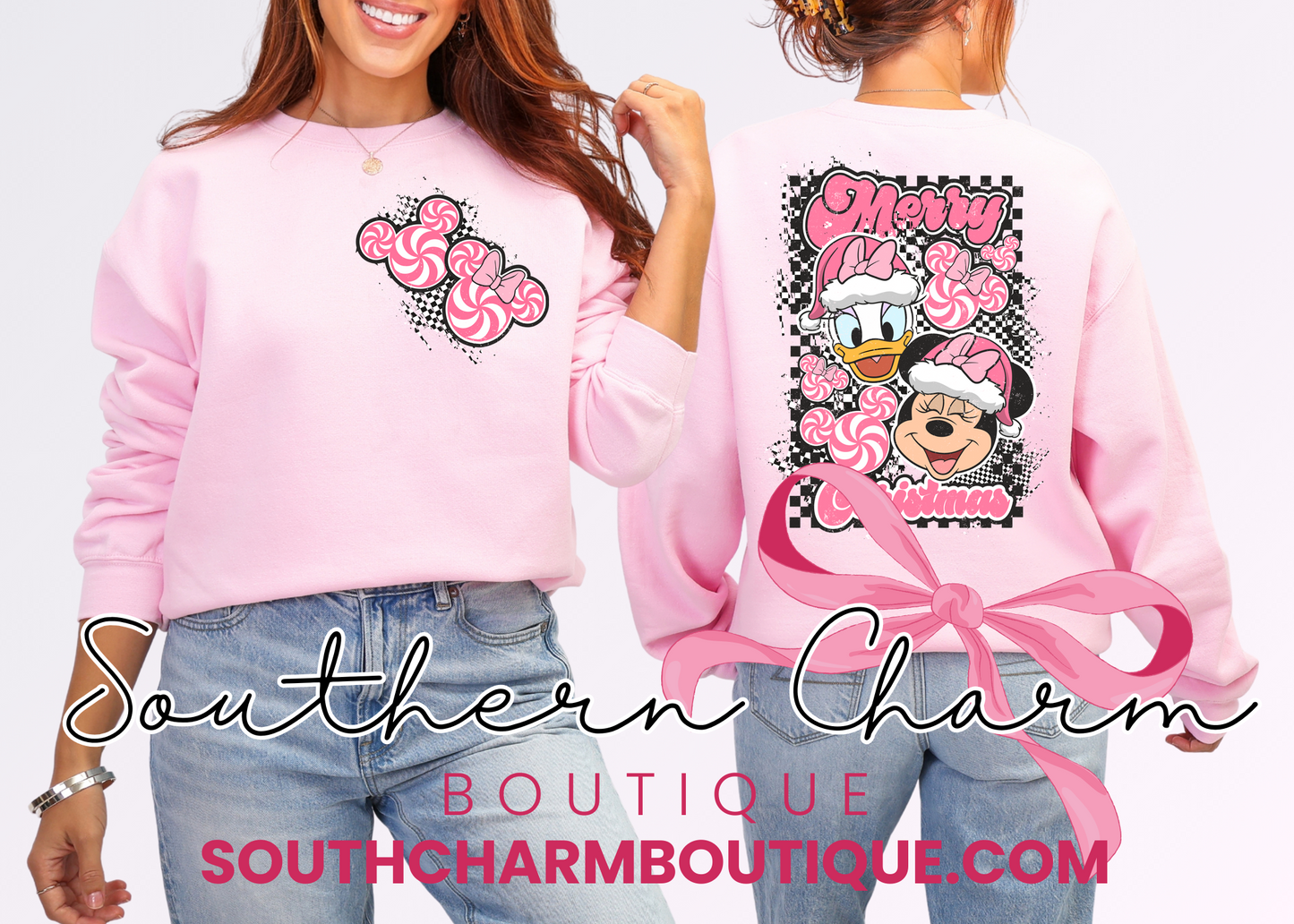 Christmas Mouse Sweatshirt (Adult)