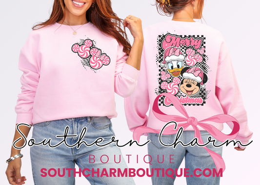 Christmas Mouse Sweatshirt (Adult)