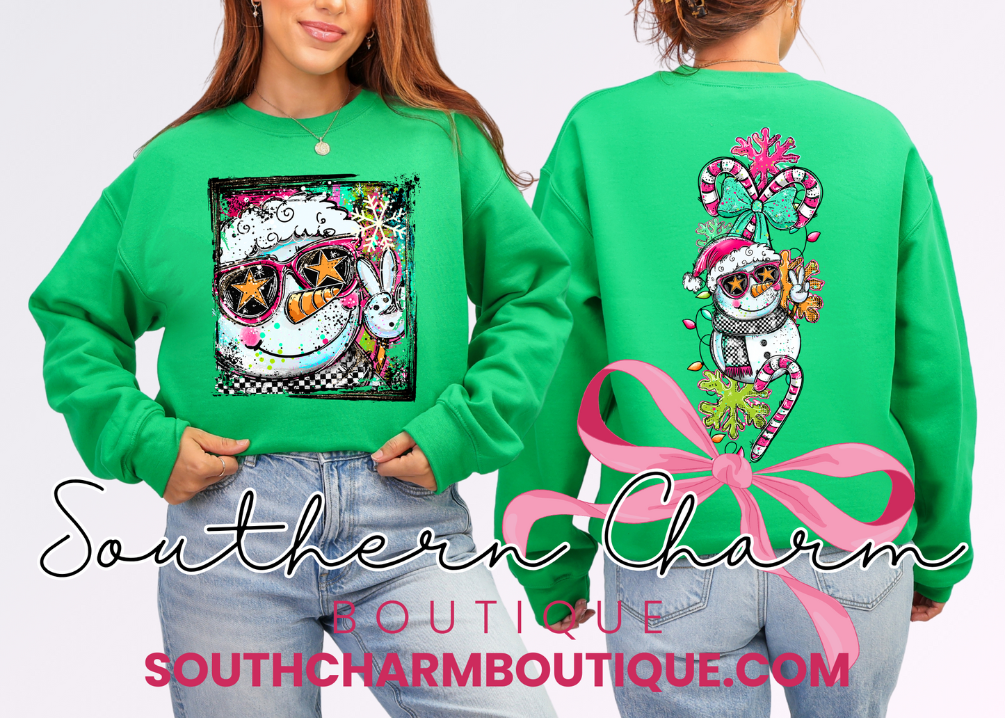 Snowman Sweatshirt (Adult)