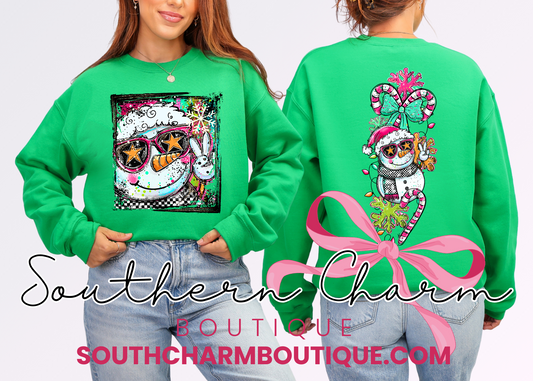 Snowman Sweatshirt (Adult)