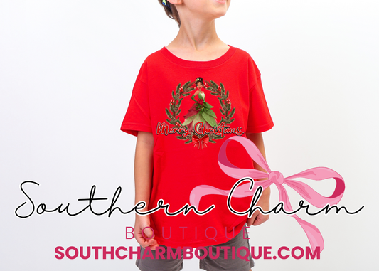 Tiana Christmas Tee (Youth)