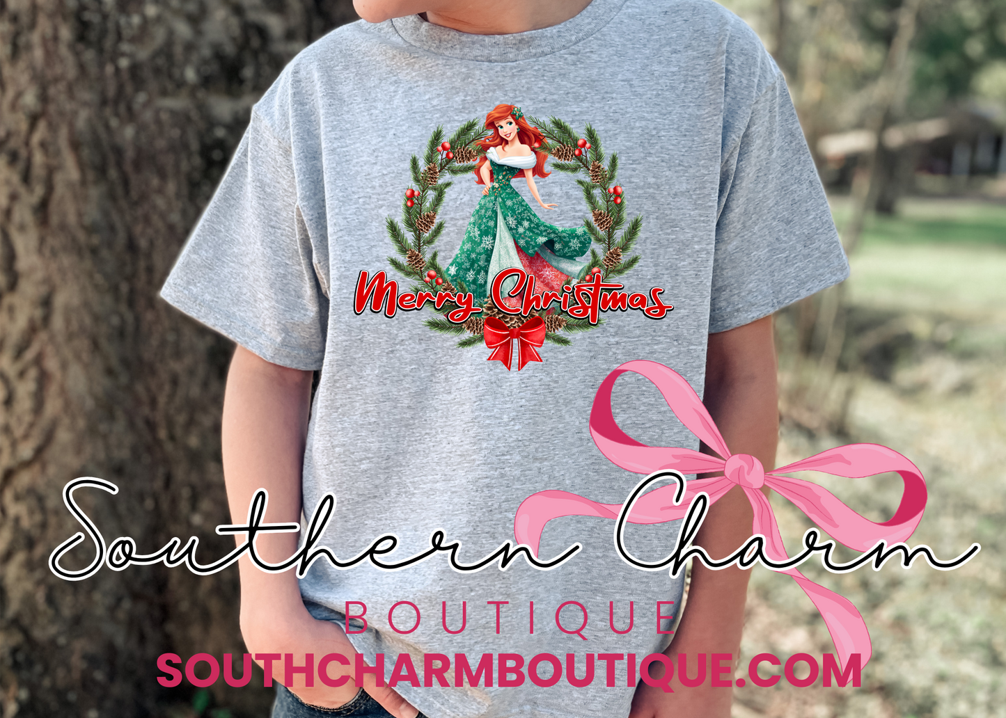 Ariel Christmas Tee (Youth)
