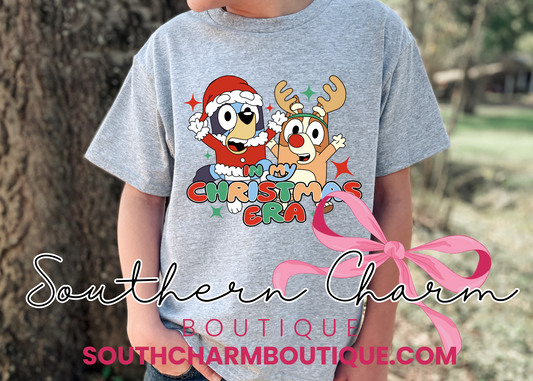 Bluey Christmas Era Tee (Youth)