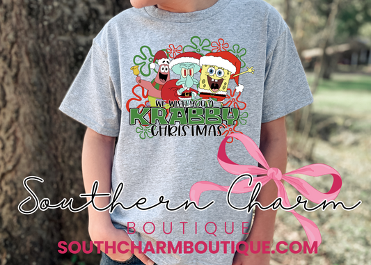 Krabby Christmas Tee (Youth)