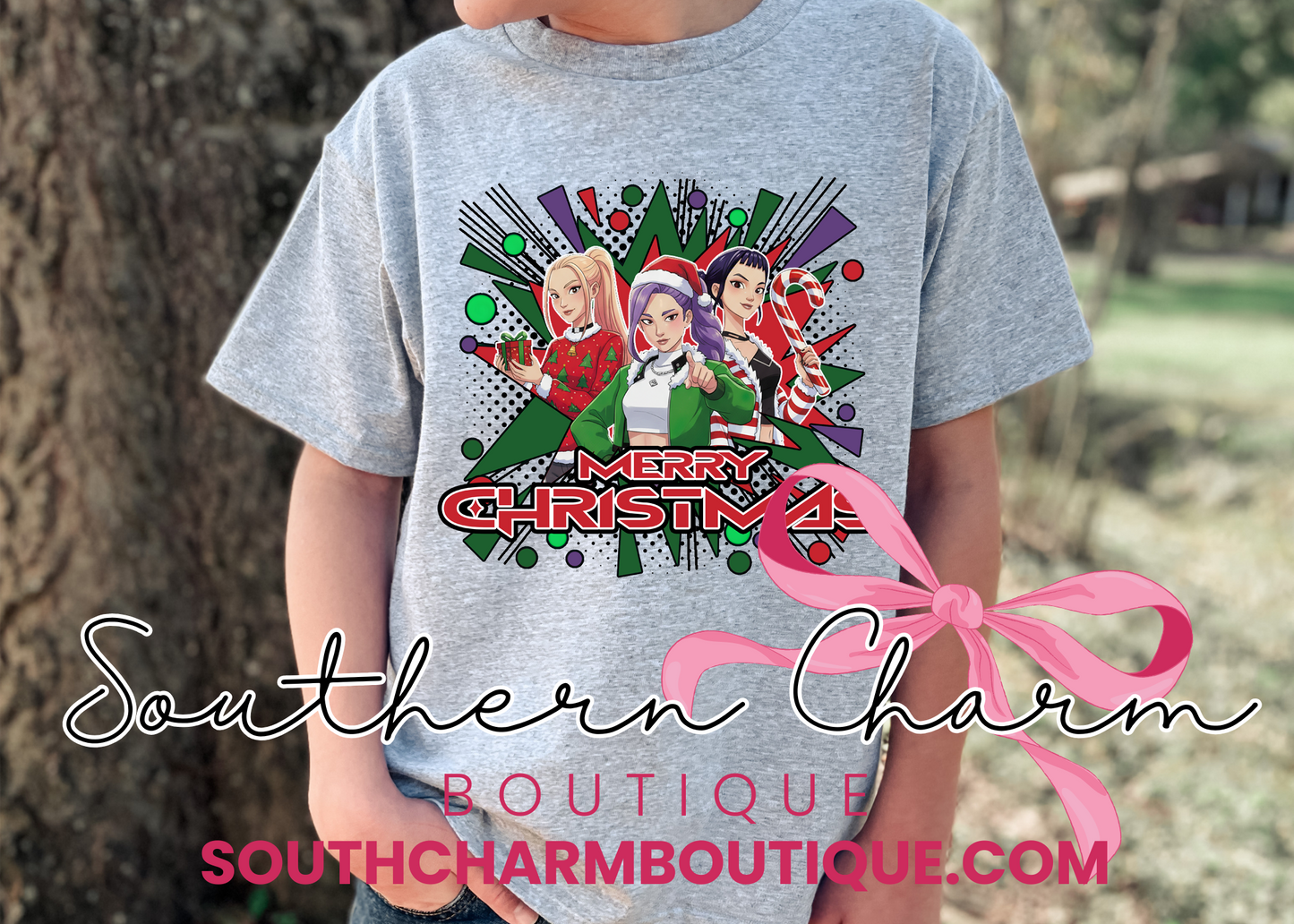 K-Pop Christmas Tee (Youth)