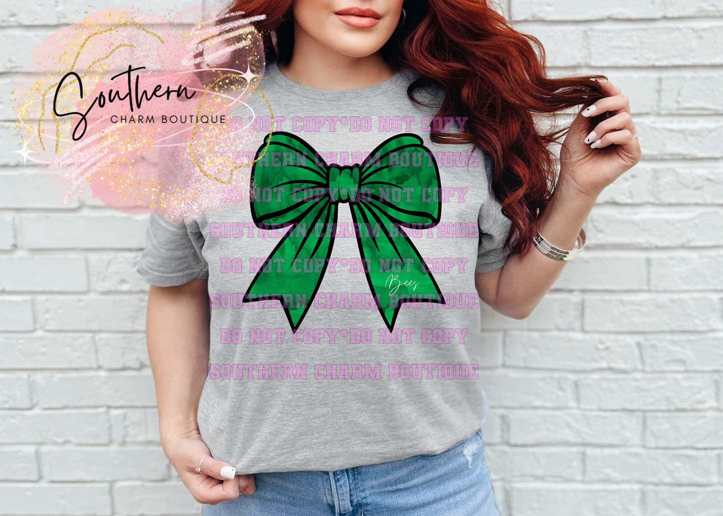 Bees Bow Tee