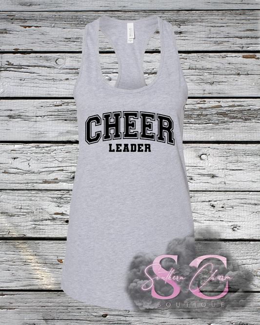 CHEERLEADER TANK (GREY)