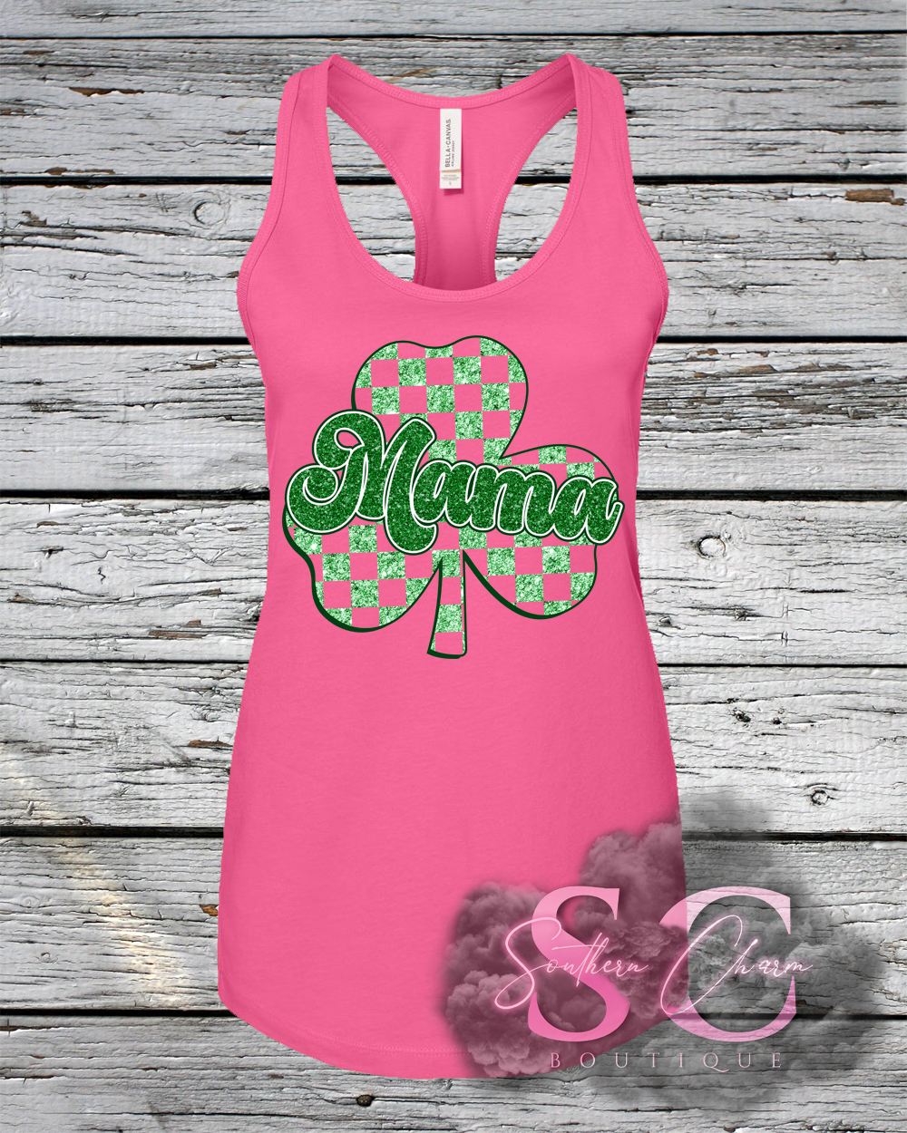 MAMA CLOVER TANK (PINK)