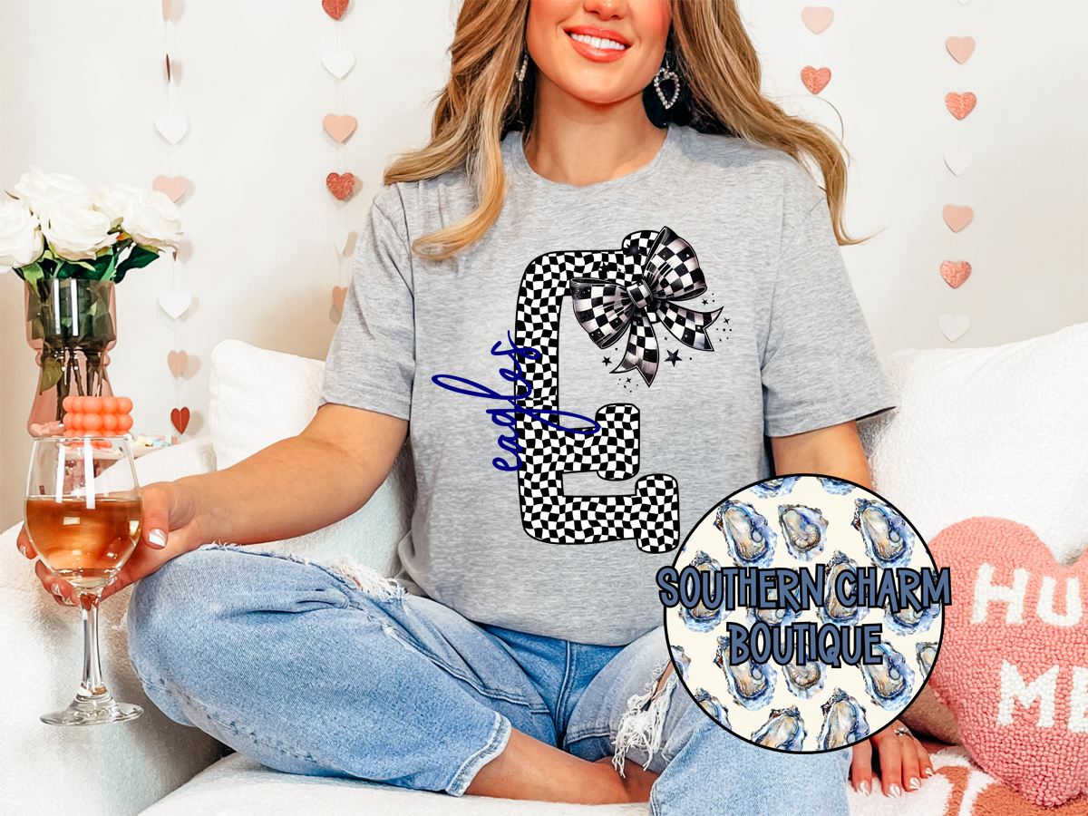 Eagles Checkered Coquette