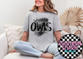 Black Airbrush Owls