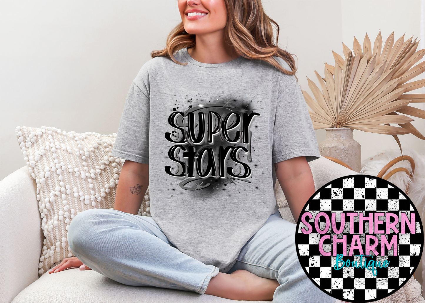 Black Airbrush Super Stars