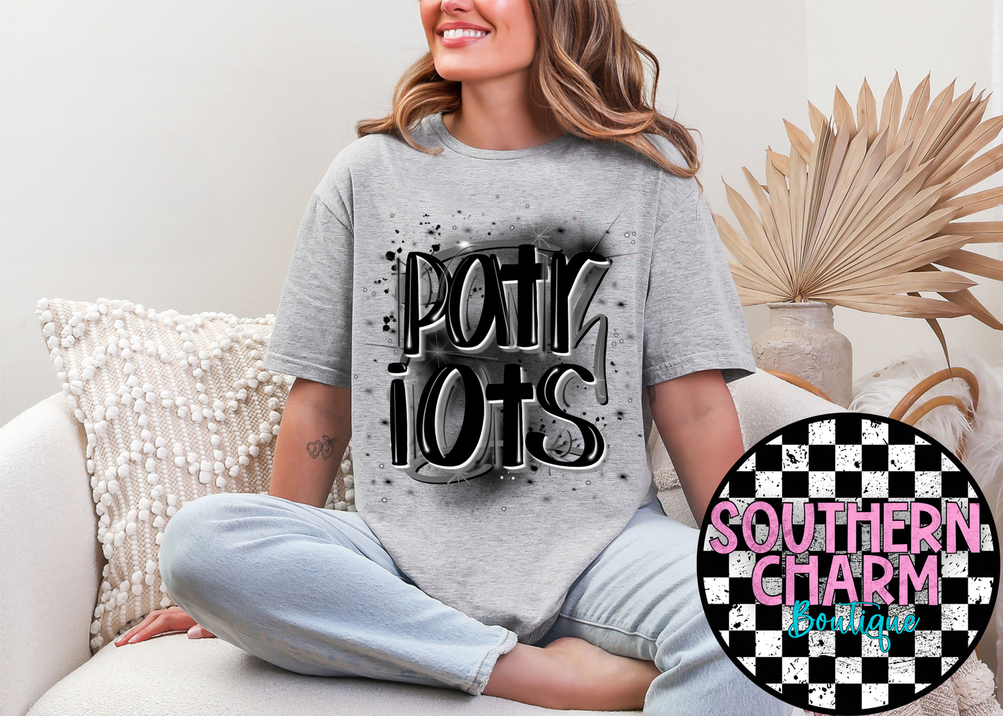 Black Airbrush Patriots