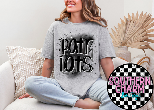 Black Airbrush Patriots