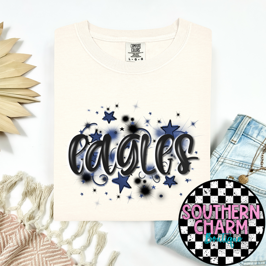 Airbrush Stars Eagles