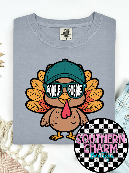 Gobble Gobble Boy Turkey