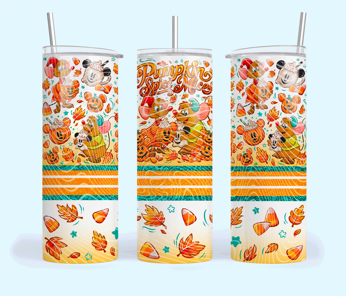 Pumpkin Spice Mice Tumbler